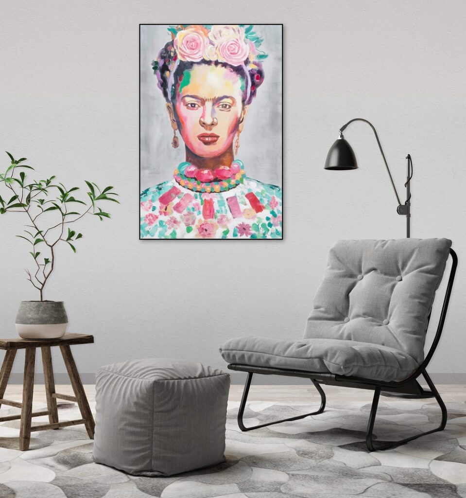 Frida Kahlo als Idee für die Büro-Deko