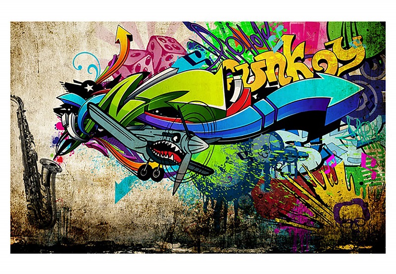 Graffiti-Tapete
