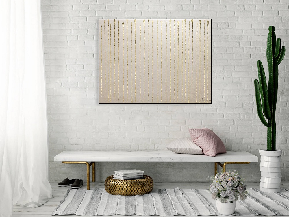 minimalistisches Bild im Flur