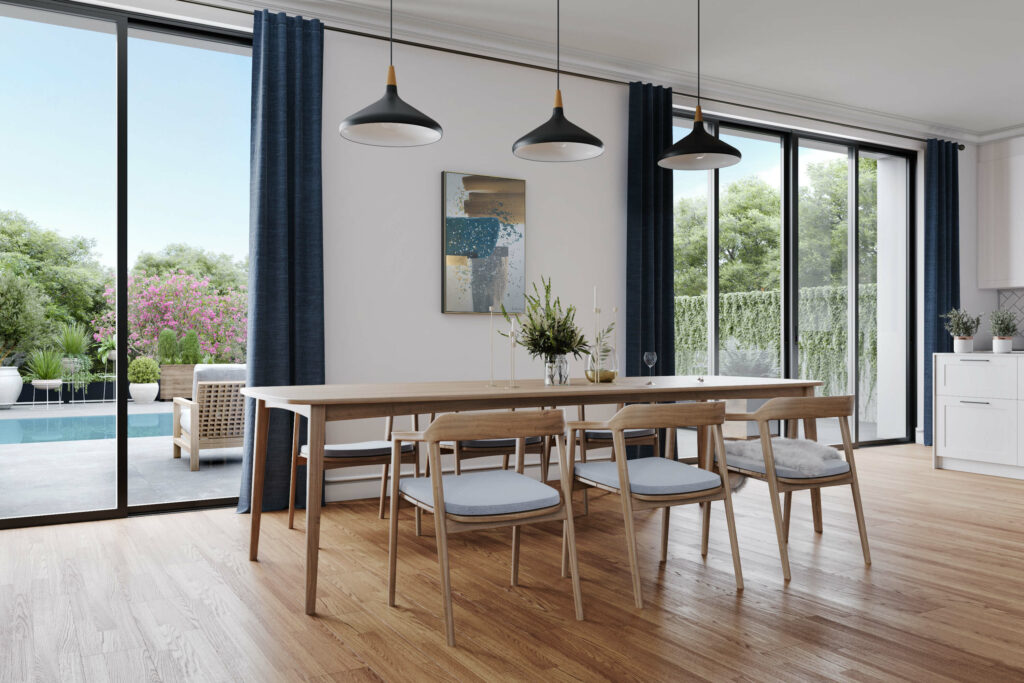 Acrylbild handgemalt Gemälde Esszimmer Türkis Abstrakt