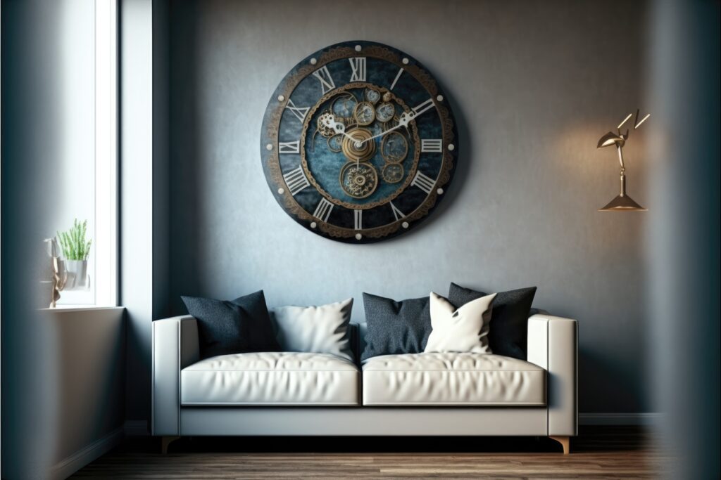 vintage wanduhr dekoration