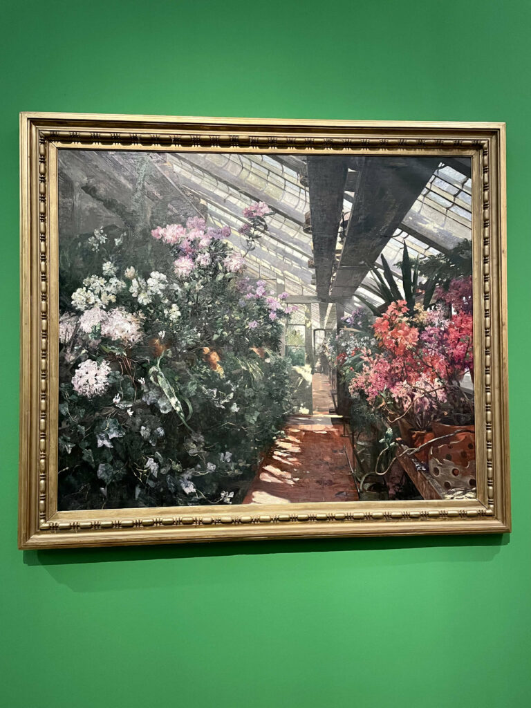 Gemälde Blumen Stillleben Garten Künstler handgemalt