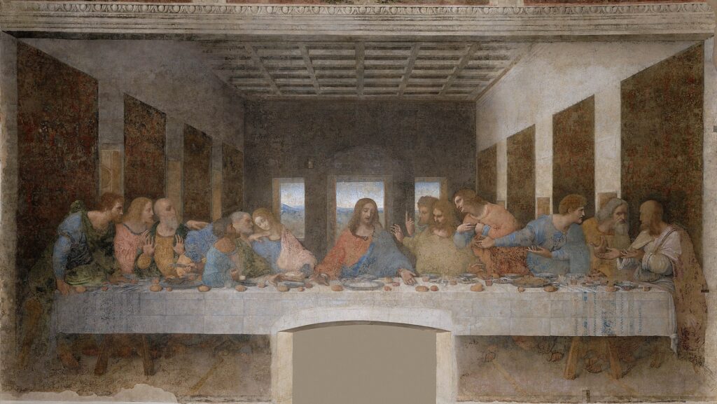 Das letzte Abendmahl leonardo da vinci