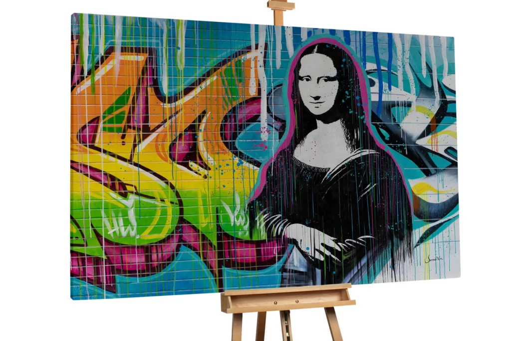 XXL Öl Gemälde Mona Lisa 2.0