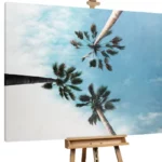 Kokosnussbaumöl Handmalerei