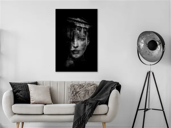 Kunstdruck auf Leinwand Feminine Architecture Vertical