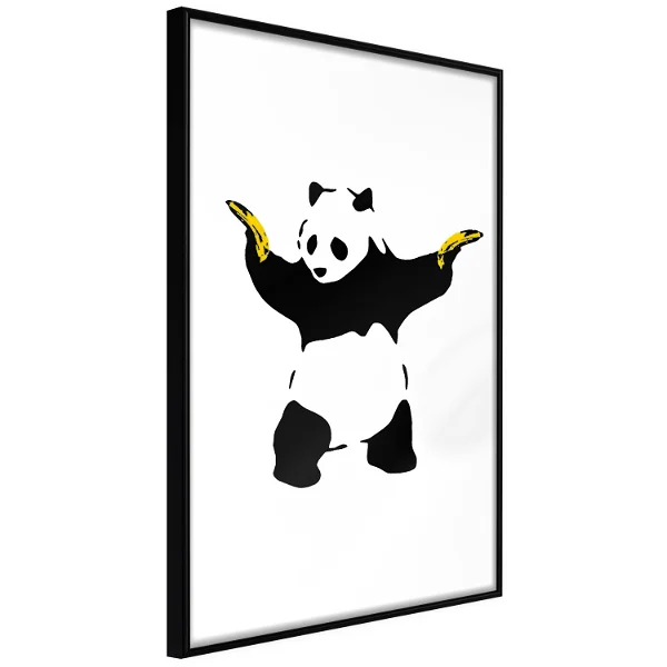Poster Panda with Guns