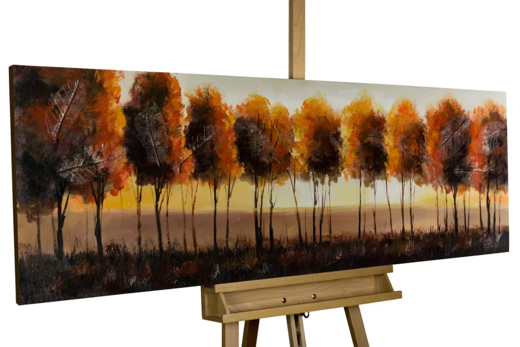 acryl gemaelde im antlitz der sonne