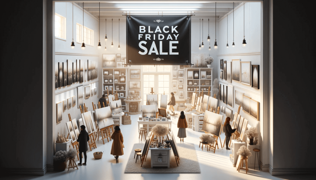 lokale Kunsthandwerker für den black friday