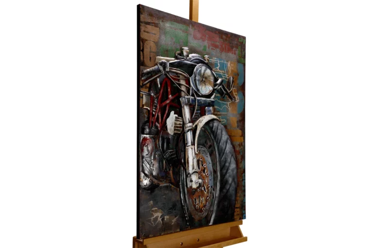 metallbild 3d motorcycle power