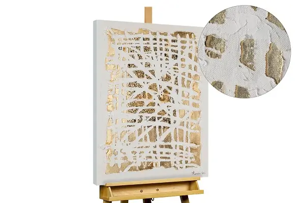 acryl gemaelde spinning the web