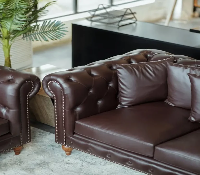 florence knoll inspiriertes sofa braun