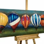 kl03978-heissluftballon-bunt-blau-metall-bilder-metall-wandbilder-wanddeko-wandskulptur-01