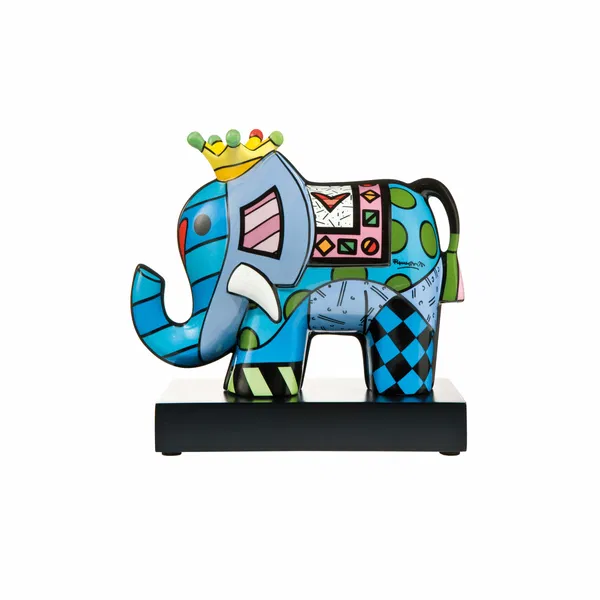 Porzellan Figur 'Dandy Elephant King'