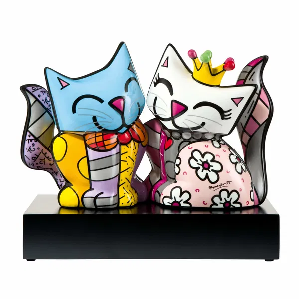 Porzellan Figur 'Lady und Lord Fluff'
