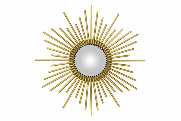 Metall Wandspiegel 'Sternenkreis'