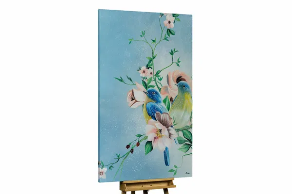 XXL Öl Gemälde 'Im Garten Eden' Handgemaltes Unikat 180x120cm