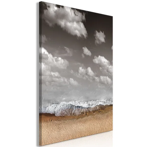 Kunstdruck auf Leinwand 'Sky Wave Vertical'