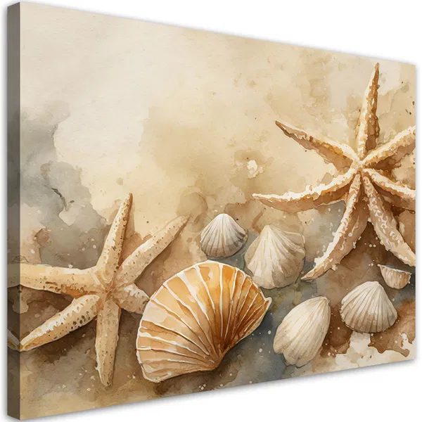 Kunstdruck auf Leinwand 'Under the Sea Serenade 3'