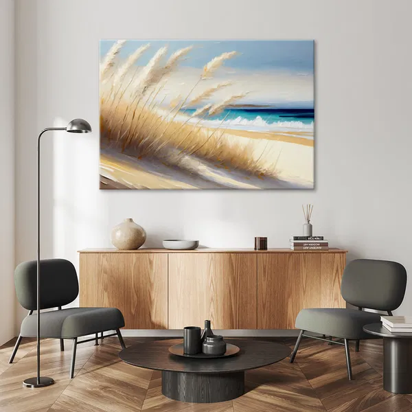Kunstdruck auf Leinwand 'Whispers of the Shore 1'