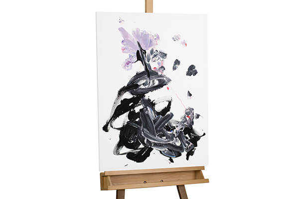 Bild Gemälde Affe malen Kunst Affenbilder handgemalt Kunstloft Tiere Kunstwerke Affenhand