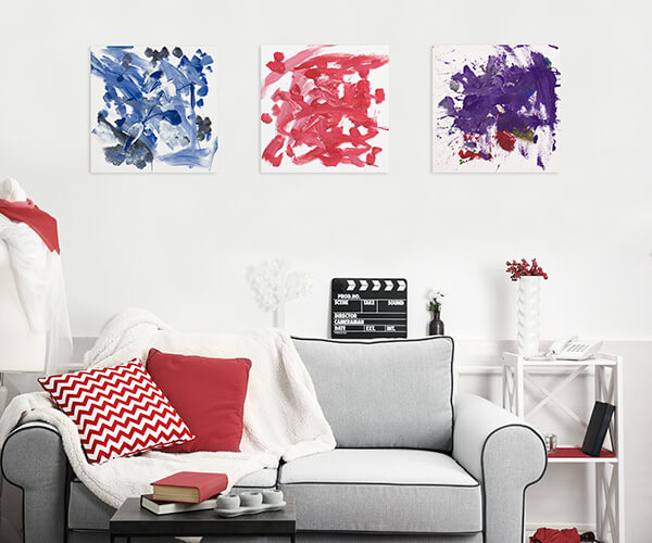 Bild Gemälde Affe malen Kunst Affenbilder handgemalt Kunstloft Tiere Kunstwerke Affenhand