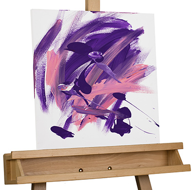 Bild Gemälde Affe malen Kunst Affenbilder handgemalt Kunstloft Tiere Kunstwerke Affenhand