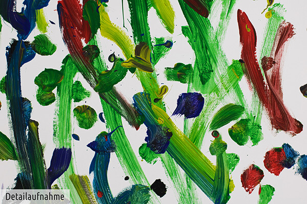 Bild Gemälde Affe malen Kunst Affenbilder handgemalt Kunstloft Tiere Kunstwerke Affenhand