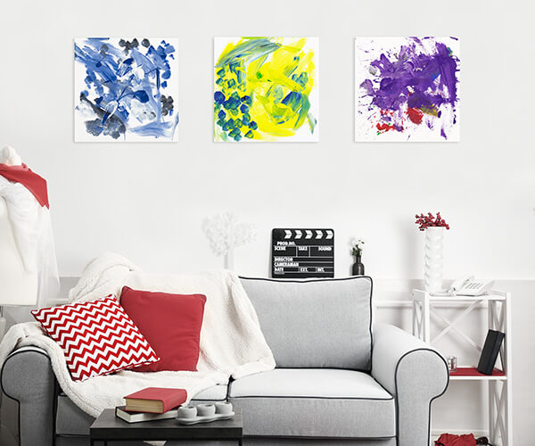 Bild Gemälde Affe malen Kunst Affenbilder handgemalt Kunstloft Tiere Kunstwerke Affenhand