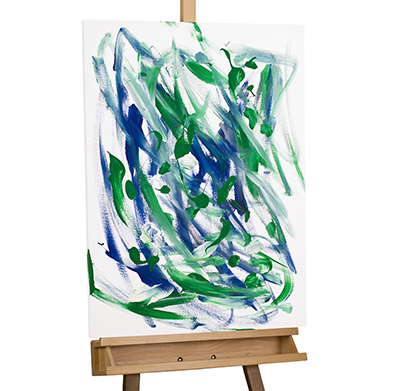 Bild Gemälde Affe malen Kunst Affenbilder handgemalt Kunstloft Tiere Kunstwerke Affenhand