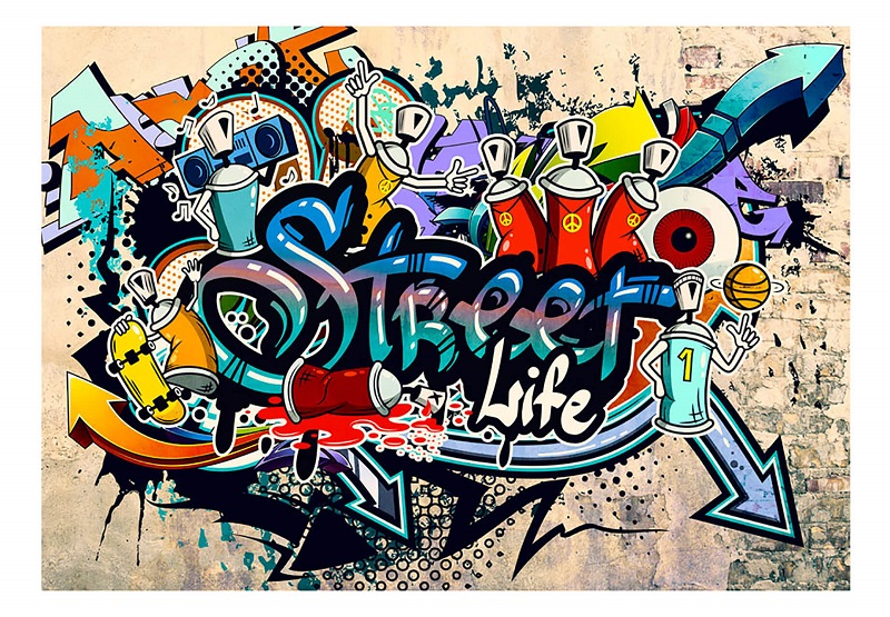Street Art Tapete