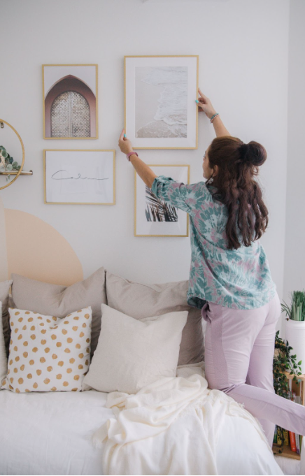 Decorate il vostro soggiorno oppure la camera da letto con gli adesivi  romantici.