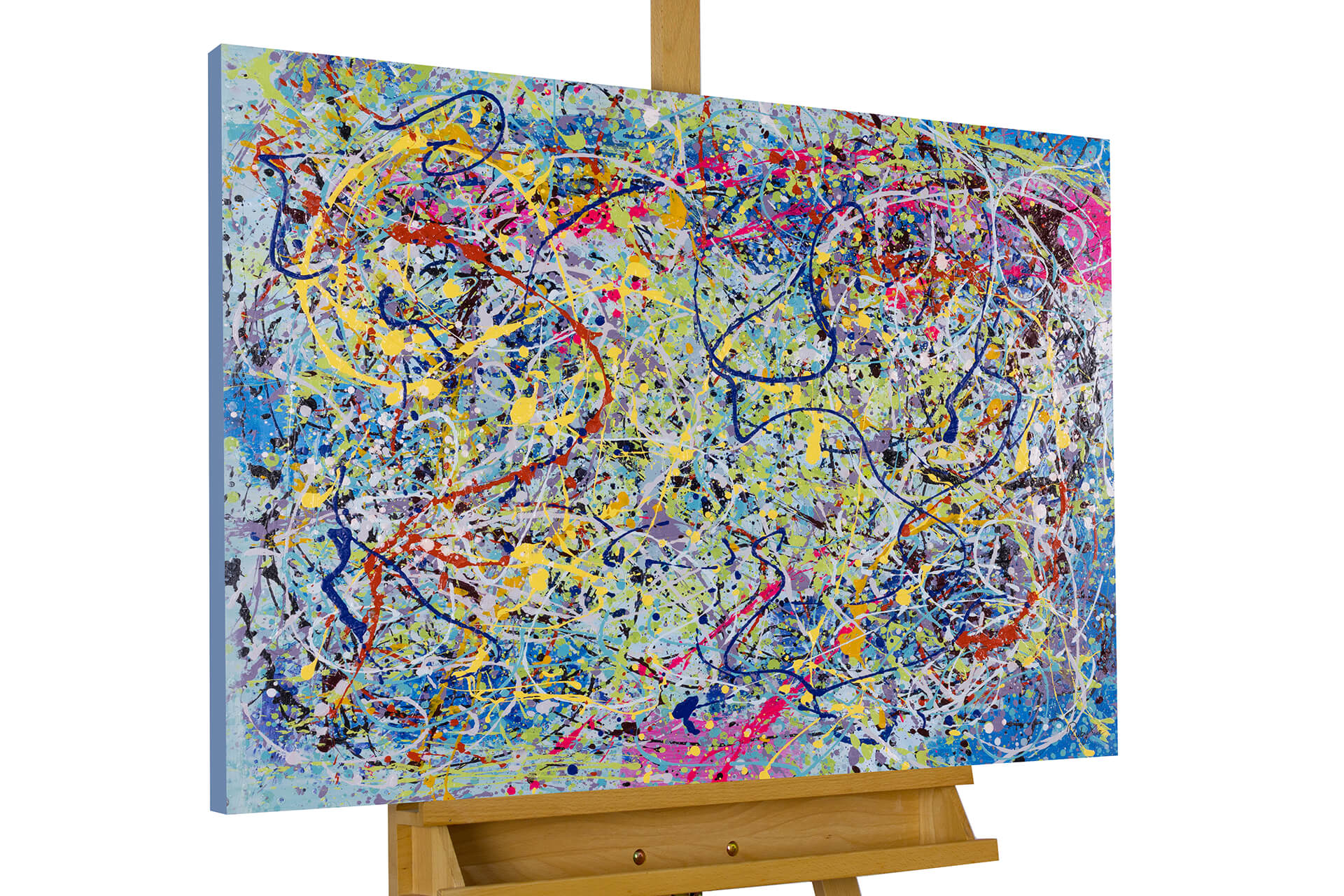 Handgemaltes Gemälde 'Colourful Ideas'