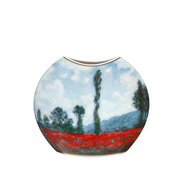 Porzellan Vase Tulips for your heart von Claude Monet