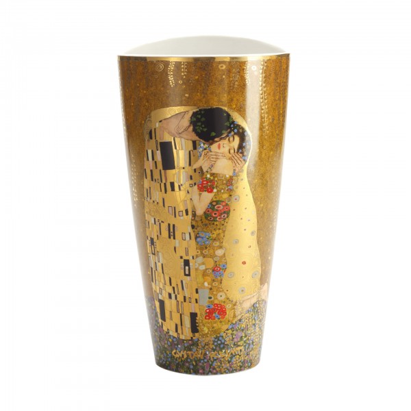 porcelain vase satisfied longing by gustav klimt