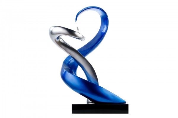 Kunststein Skulptur Harmonischer Zweiklang