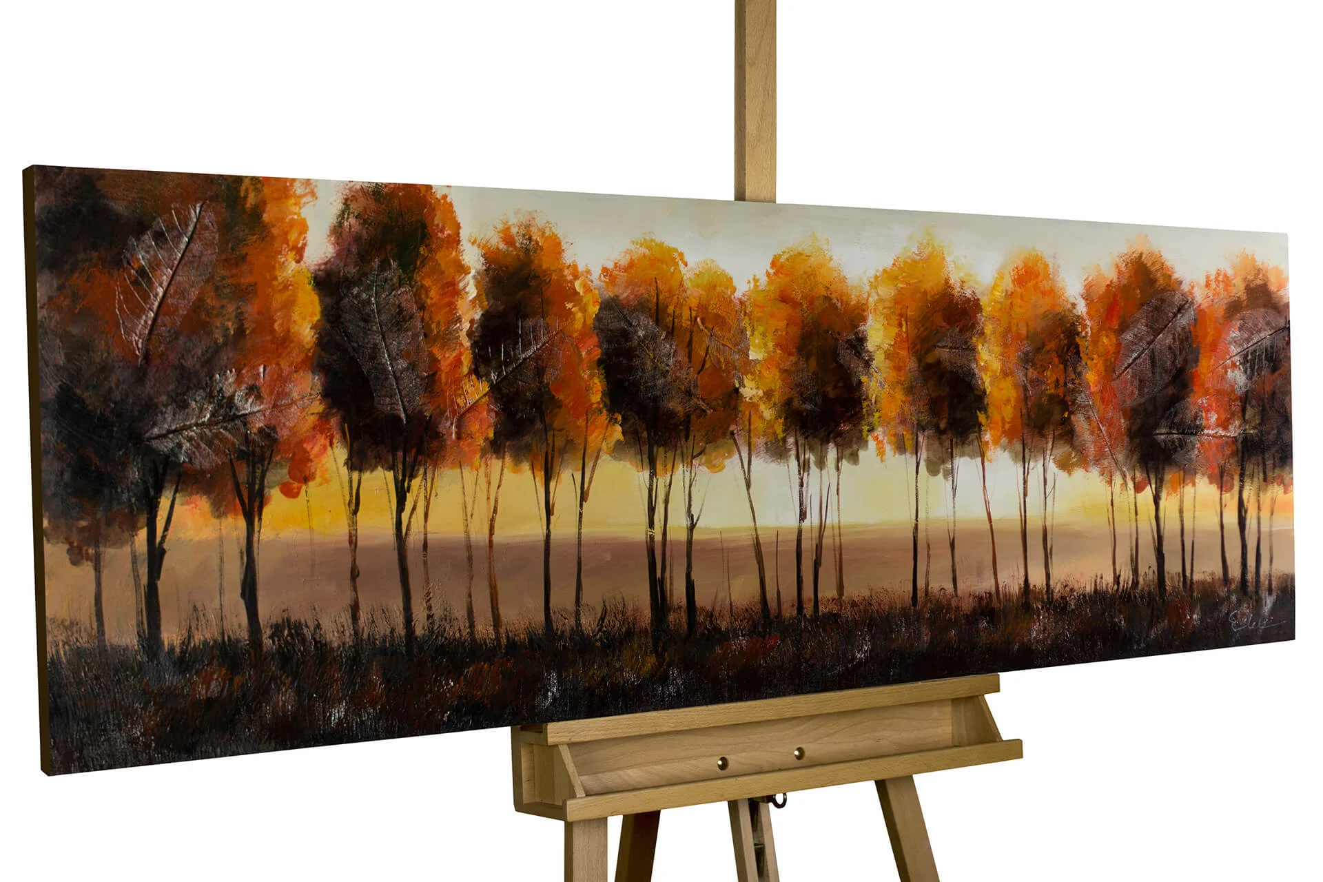 acryl gemaelde im antlitz der sonne