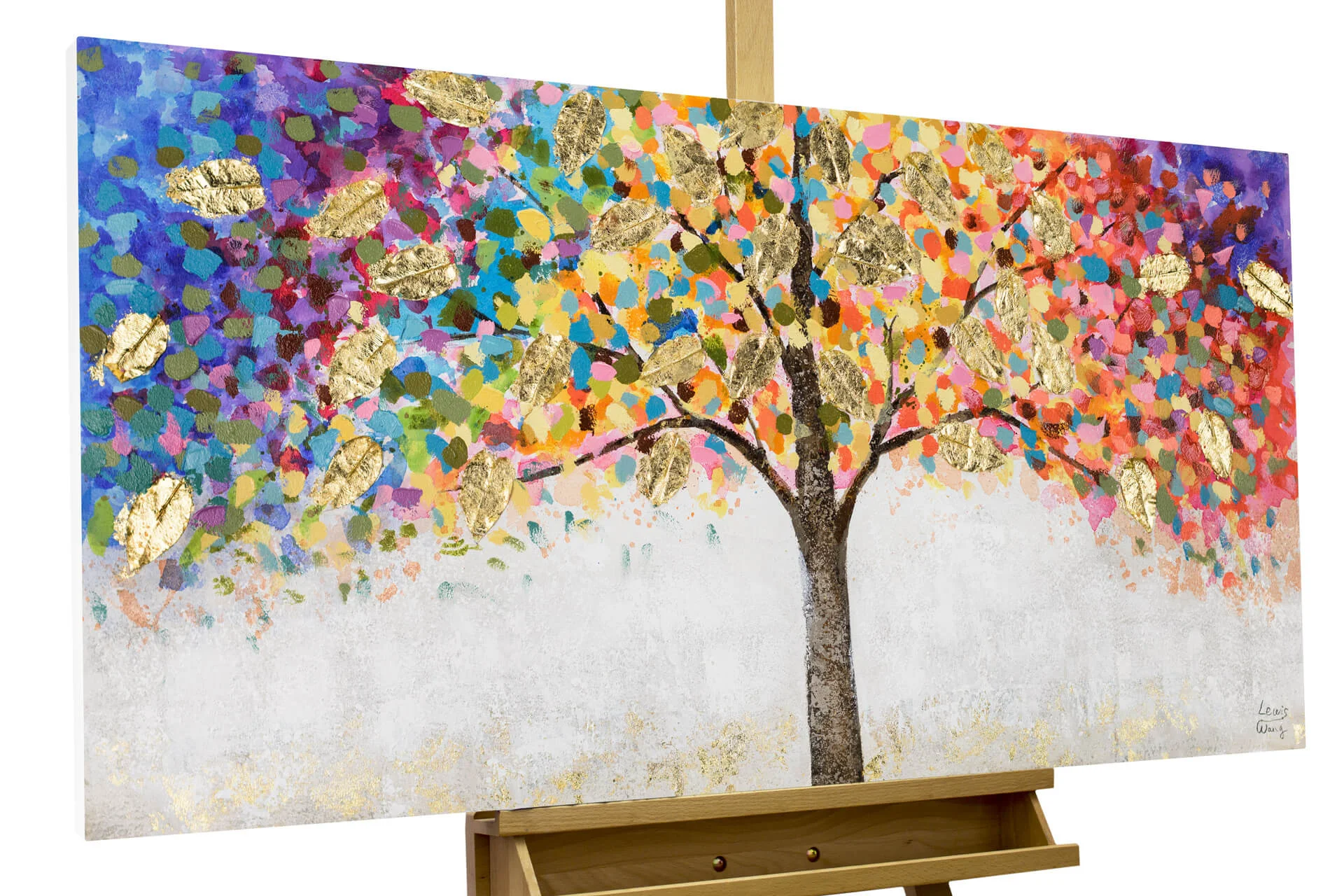 acryl gemaelde locus amoenus