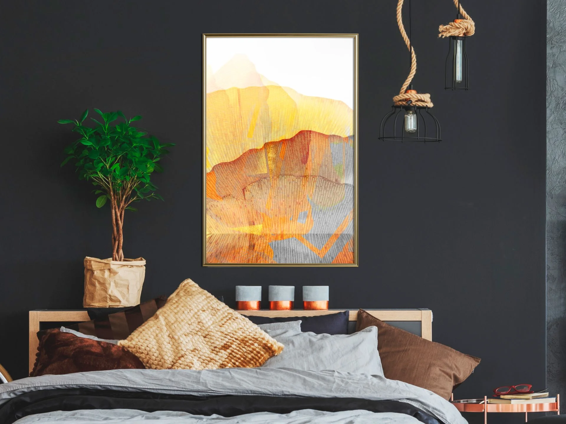 poster martian landscape