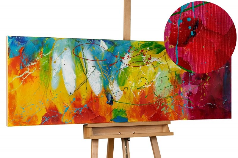 acryl gemaelde bright future