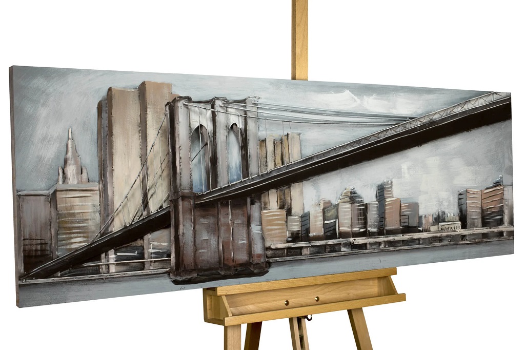 metallbild 3d brueckenband