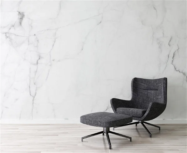 Tapete 'White Marble 2'